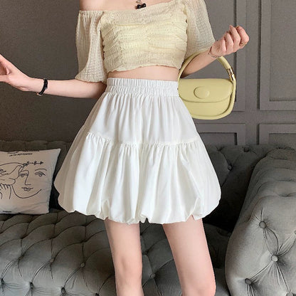 プリーツバルーンスカート
